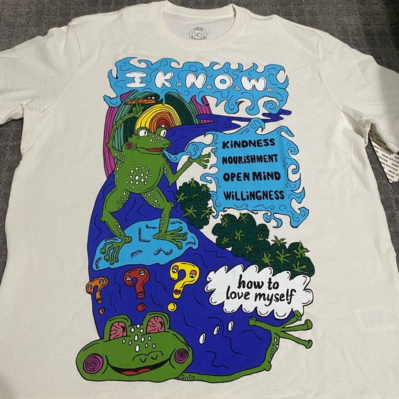 Urban Outfitters Love Yourself Oversized Tee NWT Size XS/S - Picture 5 of 8